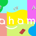 ahamo対応機種のポップなロゴマーク画像